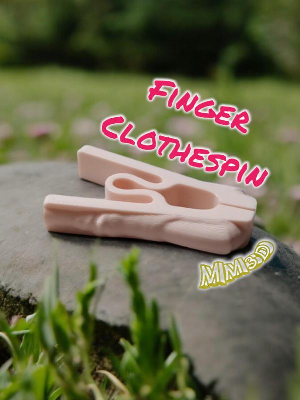 Finger Clothespin