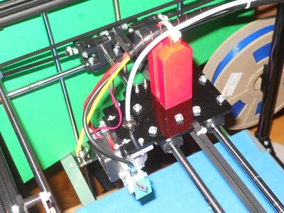 FLSun Cube Extruder Cable Strain Relief/Holder i2