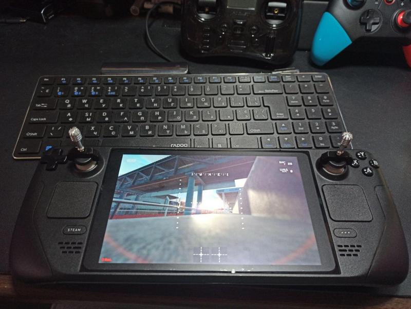 Steam Deck FPV sticks
