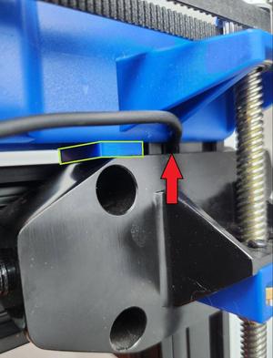Artillery printers sensor cable protector. Avoid breaking your display.