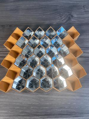 Mirror Retroreflector Array Art