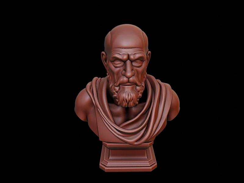 Chrysippus Bust