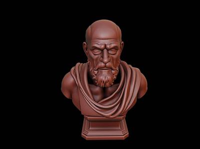Chrysippus Bust