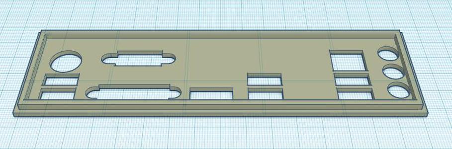 ASUS PRIME B550M-A/CSM 3D IO SHIELD 2MM