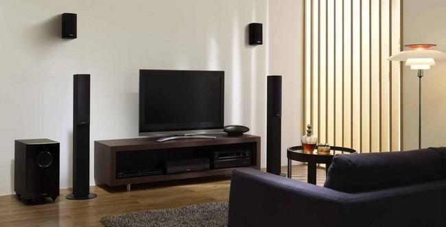 Soportes fijos para partantes satelites home theater