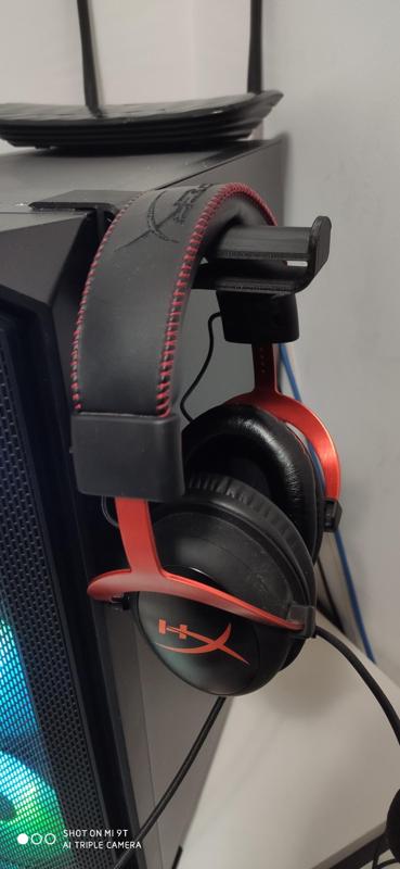 Headphone / headset support for pc case - Hyper X