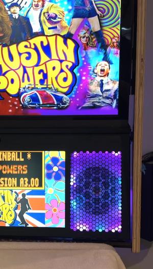 Stern Pinball 5.25 Speaker Mount With LED Surround