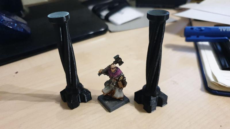 gothic pilar 28mm scale