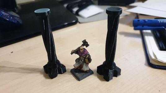 gothic pilar 28mm scale
