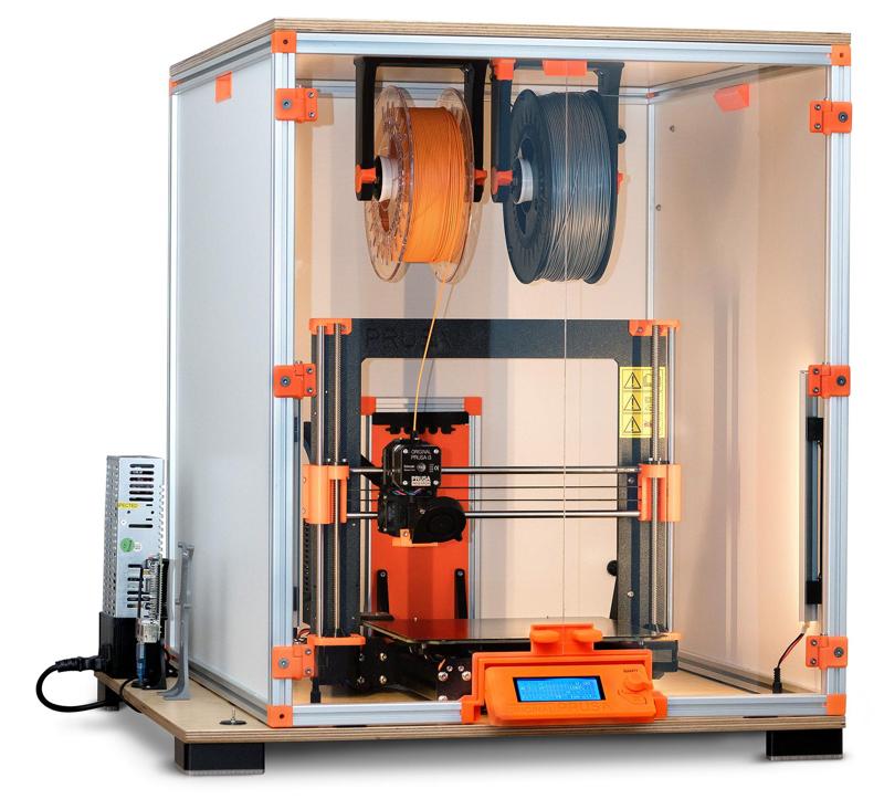 The HomeCube (main page) - a smarter printer enclosure for the Prusa I3 Mk4/Mk3 and other printers