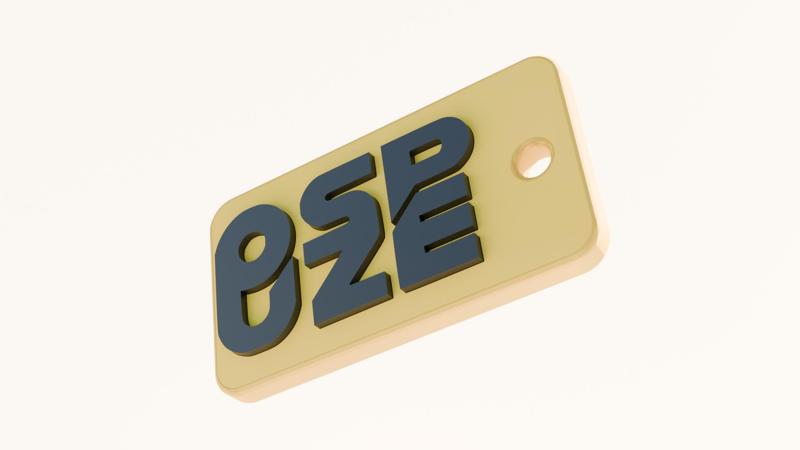 OSPUZE keychain