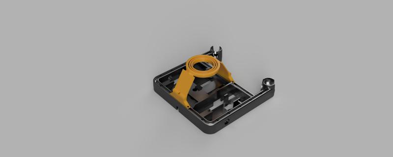 gyroscopic cupholder for XRP robot