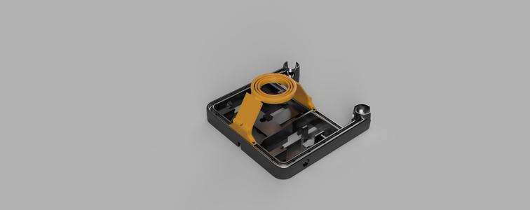 gyroscopic cupholder for XRP robot