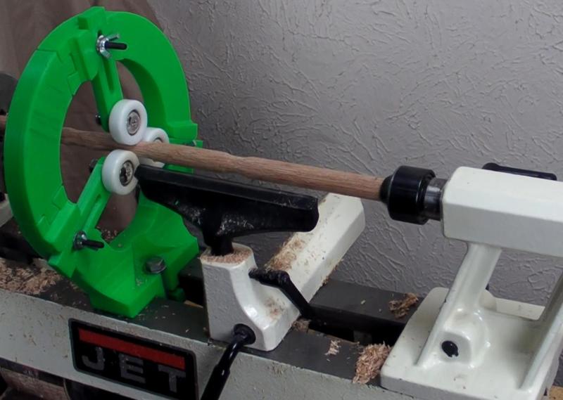 Jet 1014 Wood Lathe Steady Rest