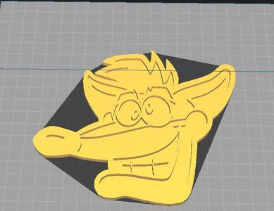 Crash Bandicoot Face