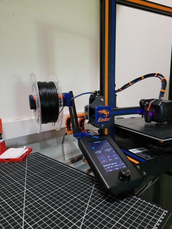 Ender 3 v2 Side-ways Spool Holder