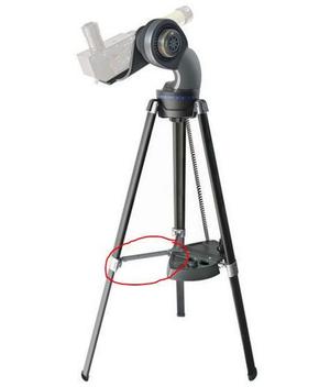 Meade DS2000 telescope tripd mount support