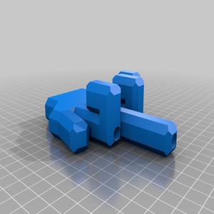 Middle finger pen holder