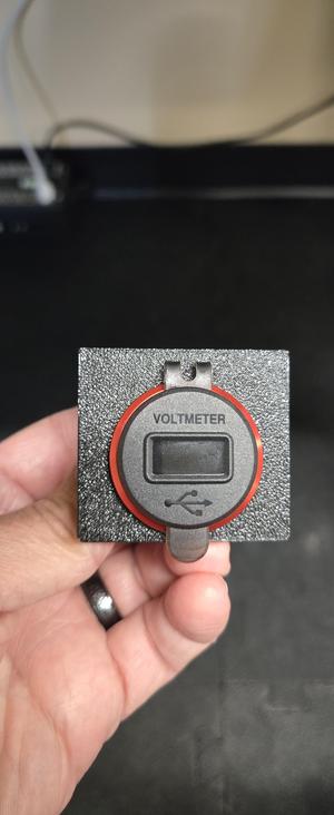 12 volt/USB plug adapter