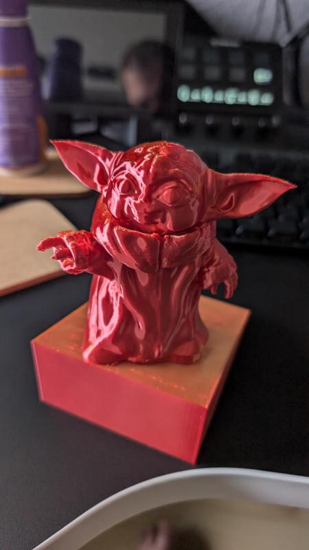 Remix Baby Yoda Door Stop