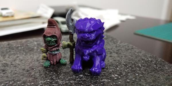 Low-Poly Chinese Lion