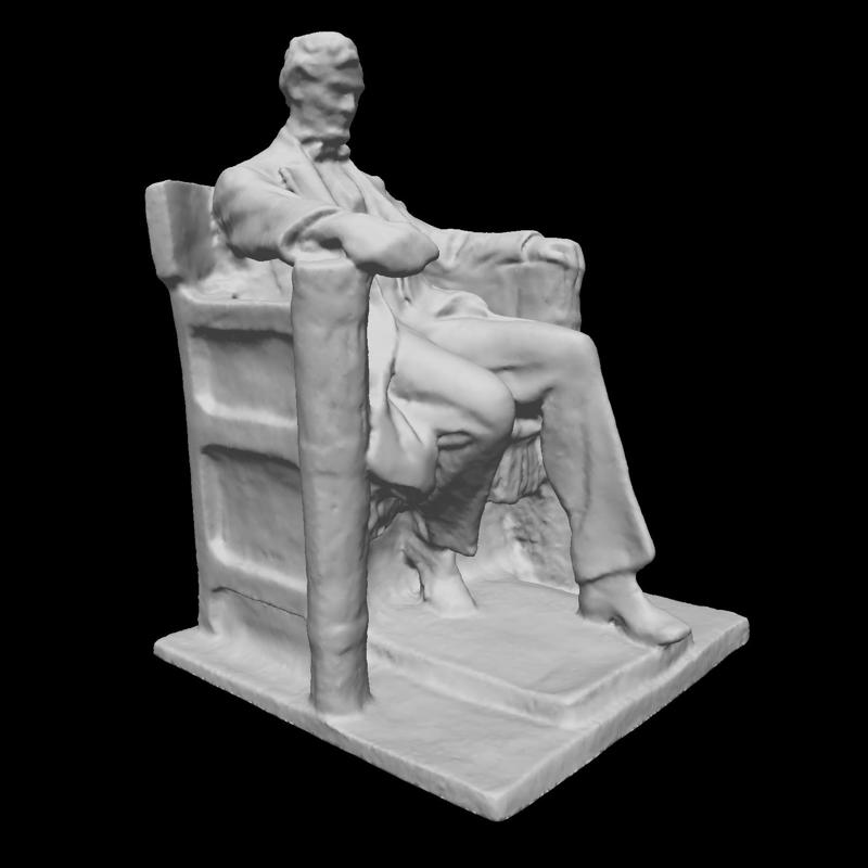 Lincoln Memorial sketch model