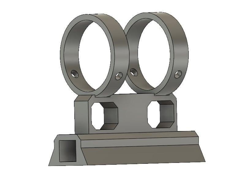 Vixen-style Laser Pointer Holder