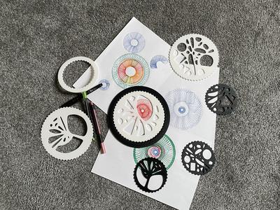Spirograph template