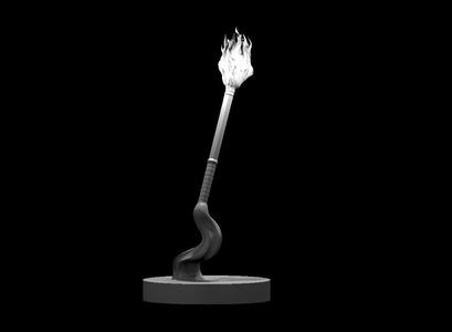 Flame Mace Spiritual Weapon