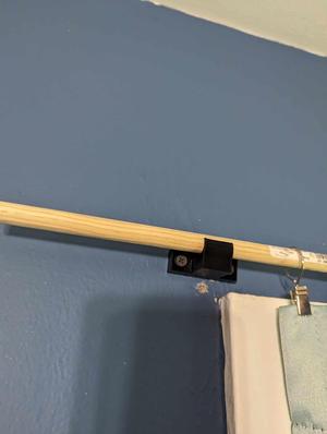 Simple Curtain Rod Bracket