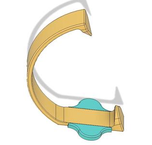 Wide stand for earth puzzle