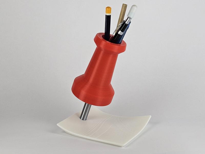Giant Thumb Tack Pen Holder