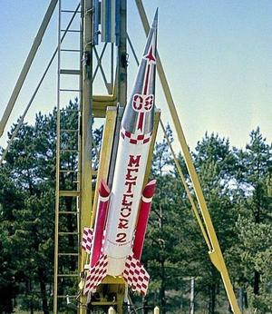 Polish meteorological rocket