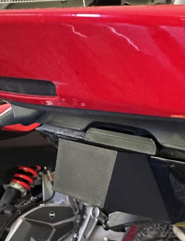 Ducati Backrest Mount Cover