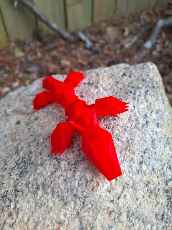 Articulating Low Poly Dragon