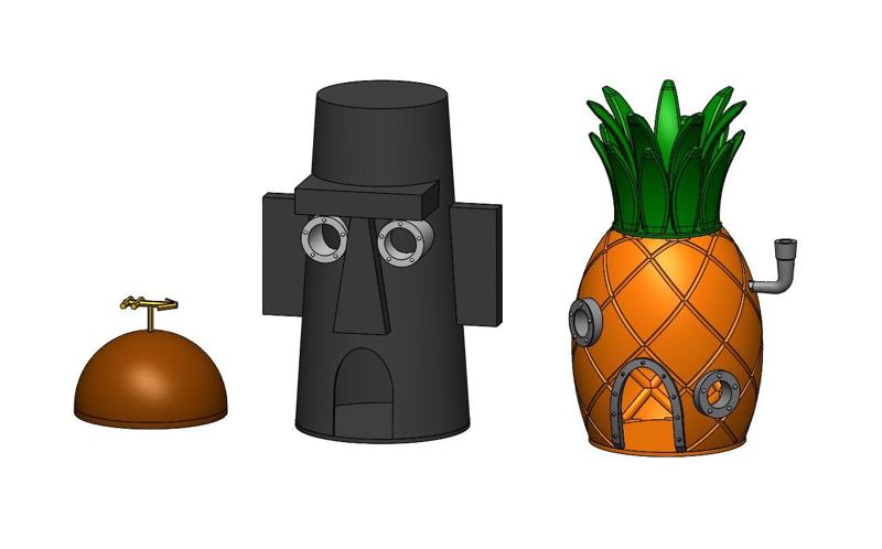 Bob Esponja - Hogares