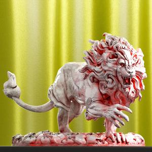 Lion - Miniature Collection 3D print model
