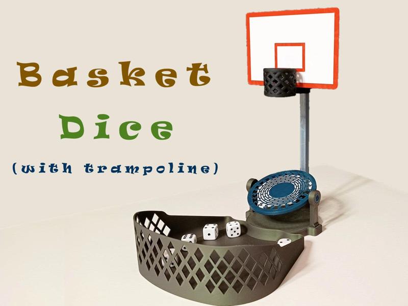 Basket Dice (free throw "Dice Tower")