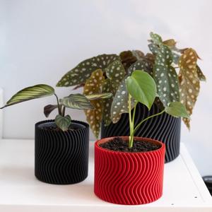 WAVY vase mode flowerpot planter