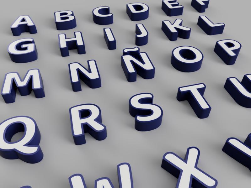 NAMELED - ALPHABET BALOO LED LAMP