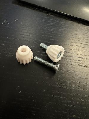 M6 thumbscrews - Step file for other sizes