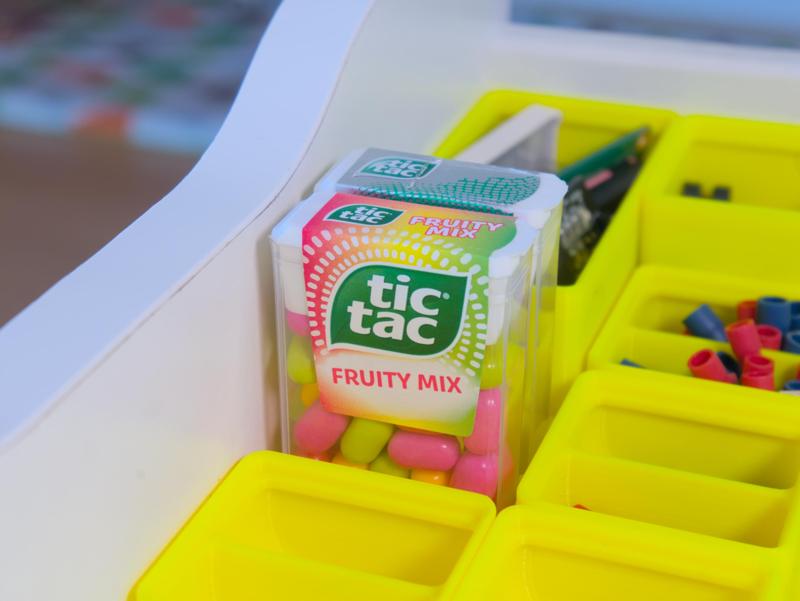 Gridfinity Tic Tac Holder