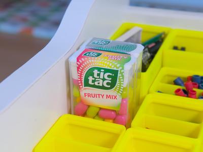 Gridfinity Tic Tac Holder