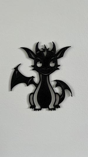 Cute Dragon Wall Art #1