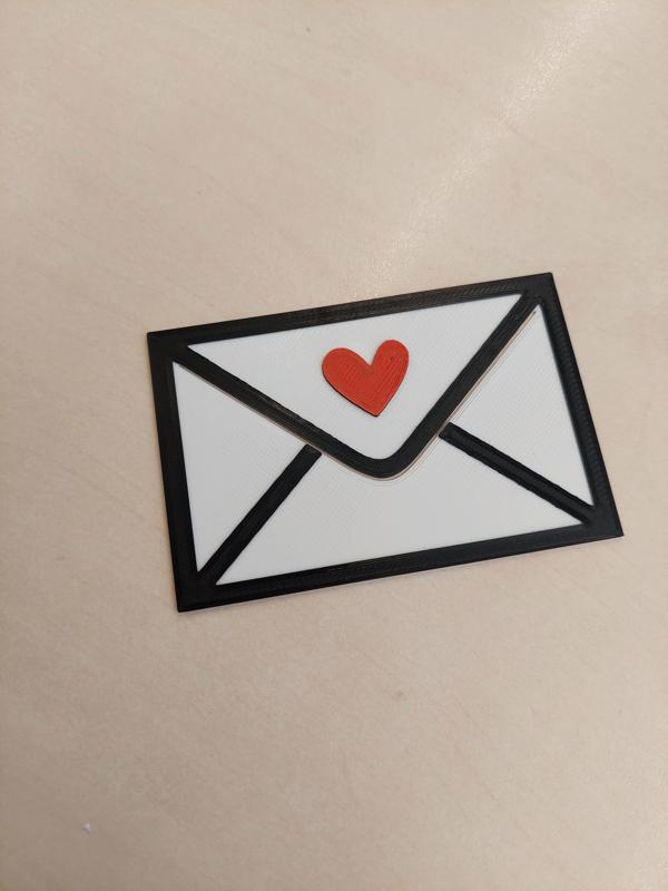 Záložka do knihy - dopis