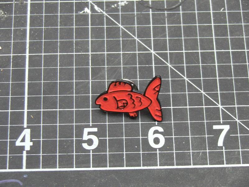 Fish Enamel pin