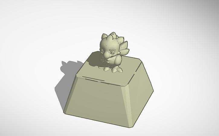 Chibi Chocobo keycap