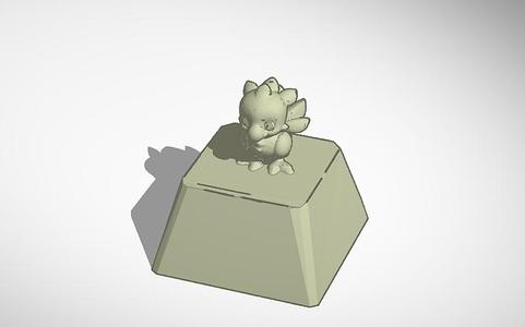 Chibi Chocobo keycap