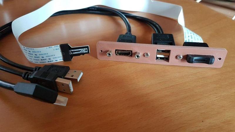 PiStorm 3B+ Amiga 2000 rear slot cover