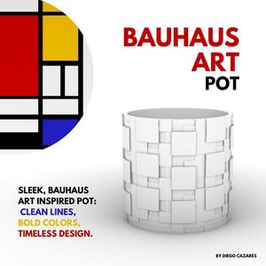 Bauhaus Art Pot